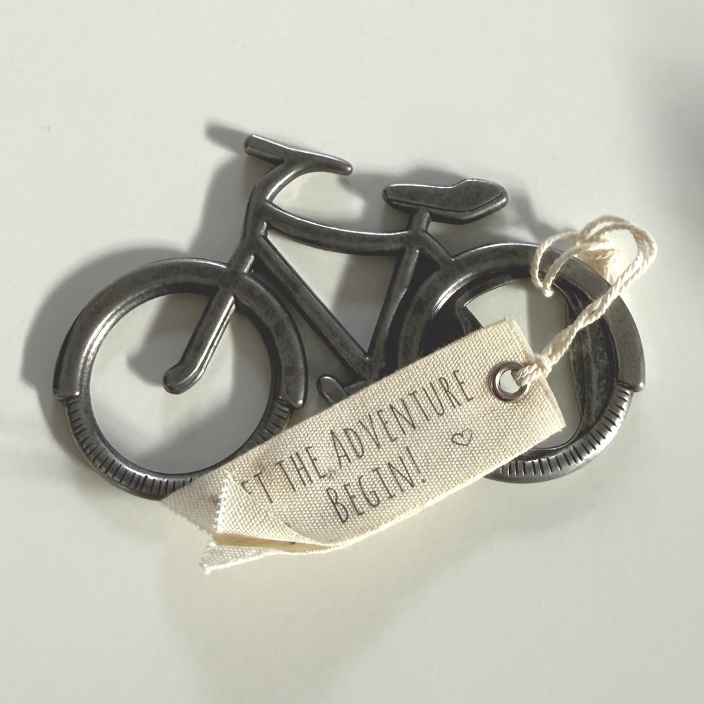 Kate Aspen Bicycle Bottle Opener Metal Vintage Bike Shaped Gift Favor BNWT